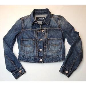 GAP Denim Jacket Women's Size Small GAP 1969  Limited Edition Classic Blue Denim